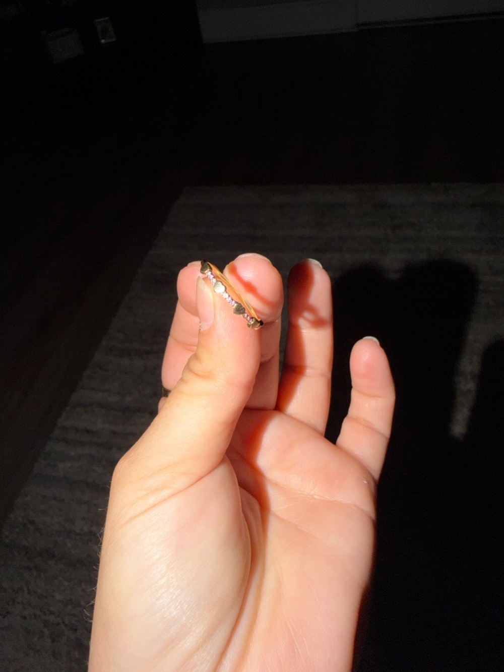 10k solid gold ring - Picture 4 of 4